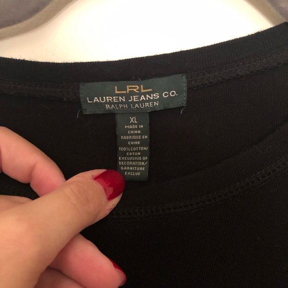 Sweater with suede accents - Picture 3 of 3